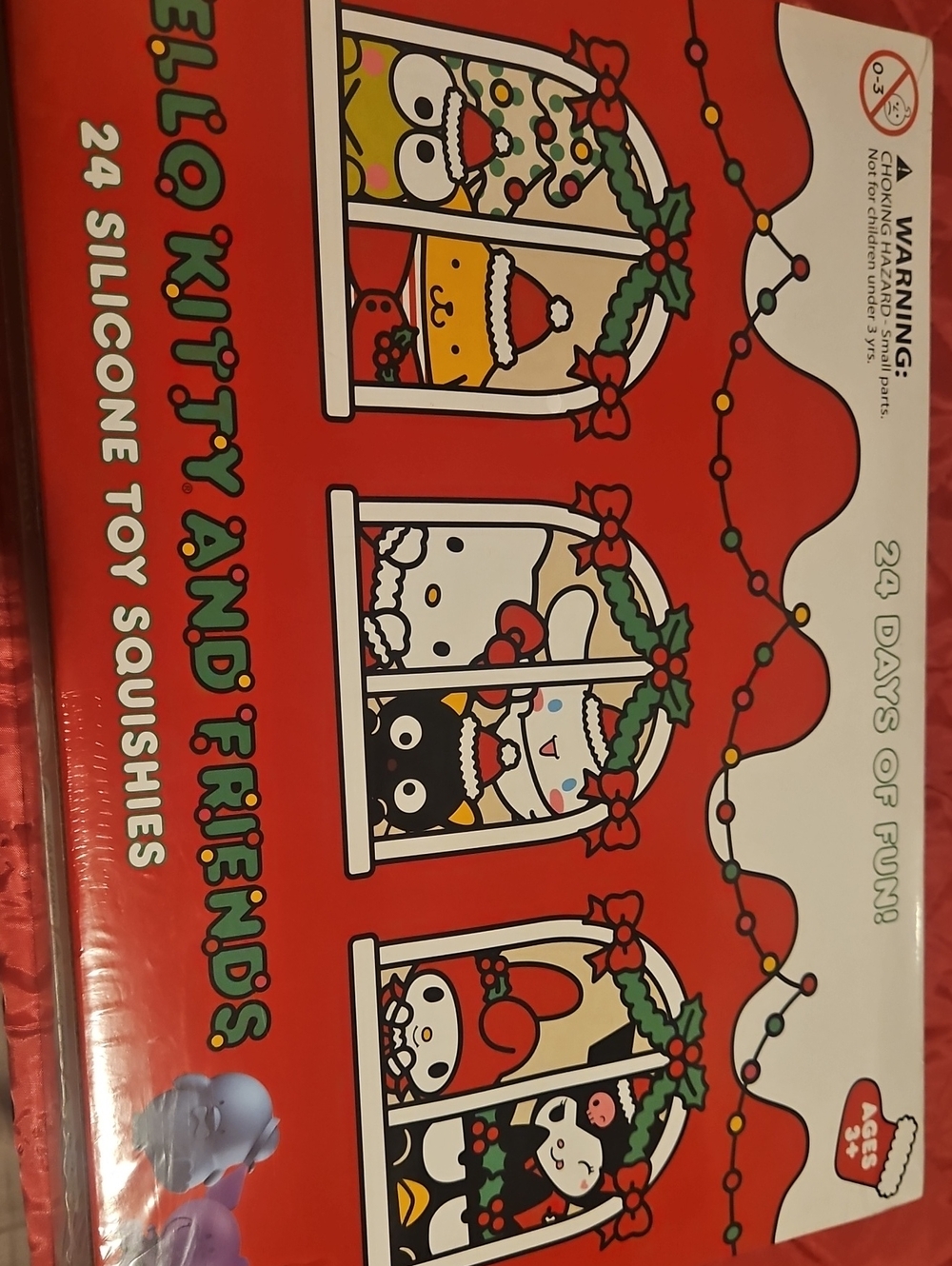 Sanrio Hello Kitty and Friends- Holiday Toy Squishies